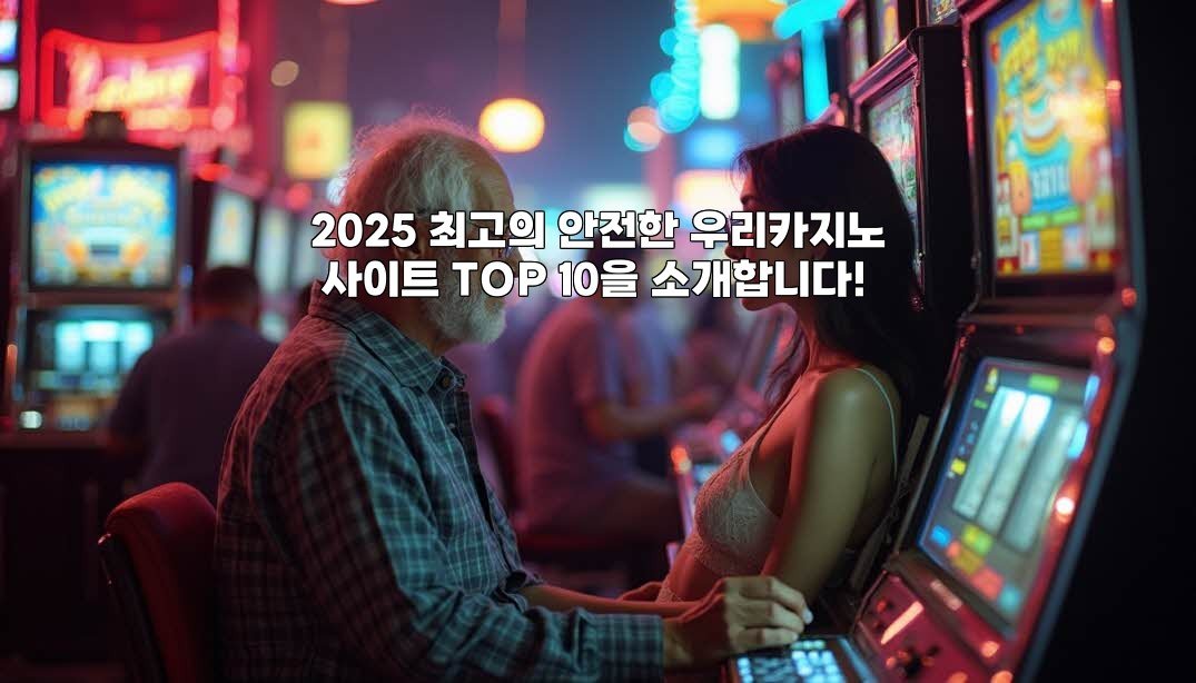 2025 최고의 안전한 우리카지노 사이트 TOP 10을 소개합니다!